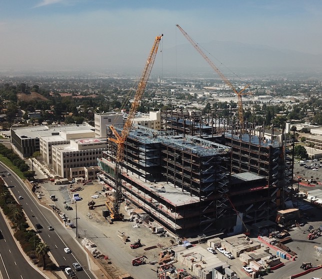 Overall site - Loma Linda - Schuff Steel